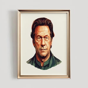 Imran Khan PNG: Cricket Legend, PTI Supporter Art (Digital Download)