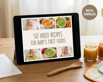 50 Baby Food Video Recipes for 6+ Months | First Foods & Weaning Guide