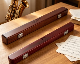名入れ可能な音楽指揮棒：紫と赤の渦巻き模様のアクリル製 + ギフト