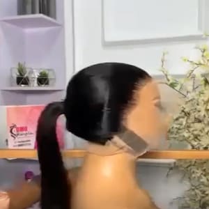 360 full lace wig,bone straight human hair, donor hair ,natural color, human hair extension,18 -28 inches