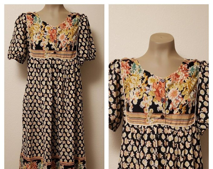 Vintage Muumuu Style Casual Dress by the Vermont Country Store Etsy