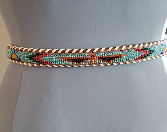 indian beaded belt mens