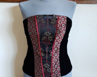 formal corset tops