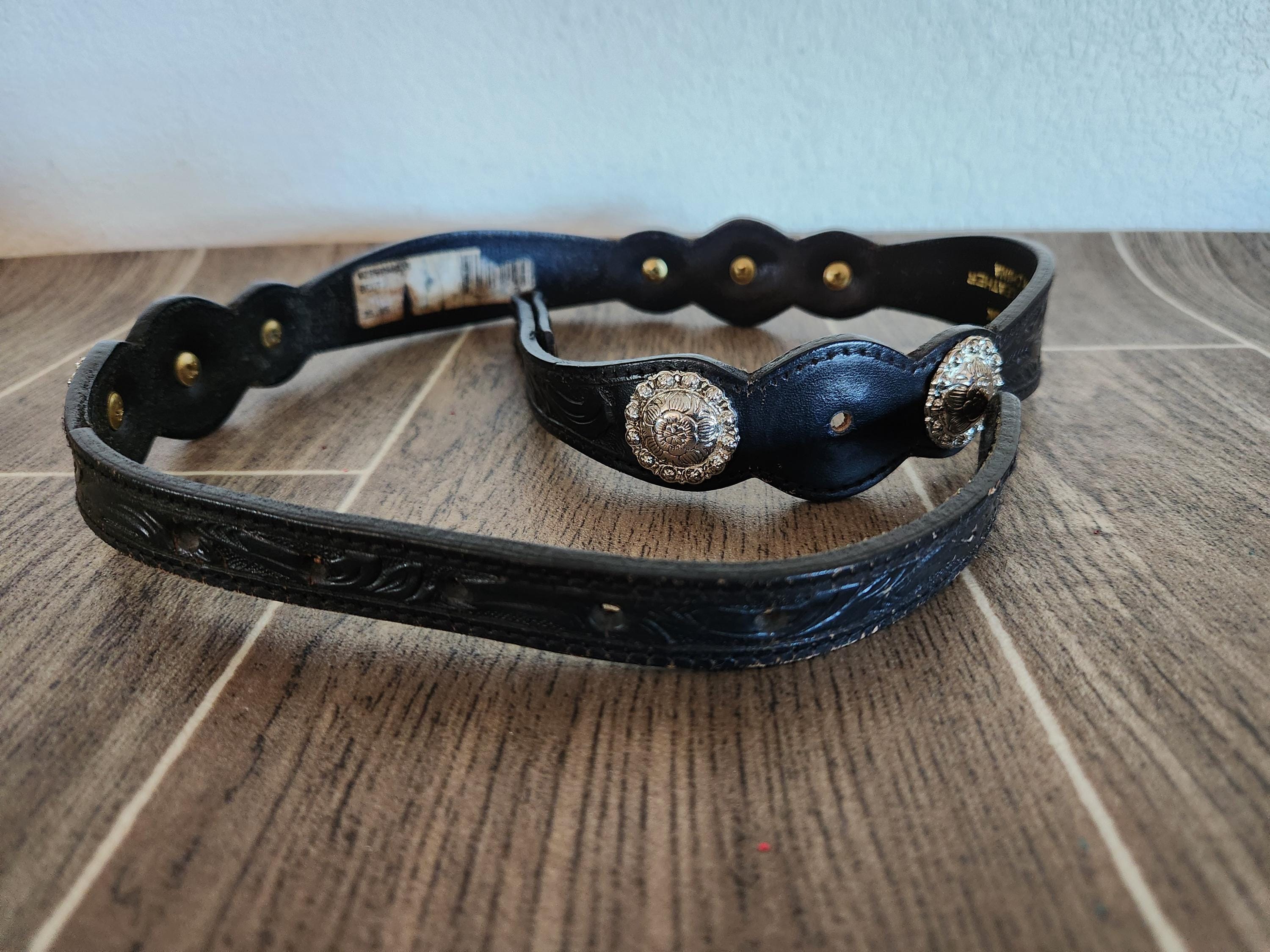 Mexican Silver Concho Belt - Etsy