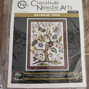 Crewel Work Embroidery Kit an Autumnal Gatheringcrewel Kit, Crewel  Embroidery Kit an Autumnal, Crewel Work Kit Squirrel 