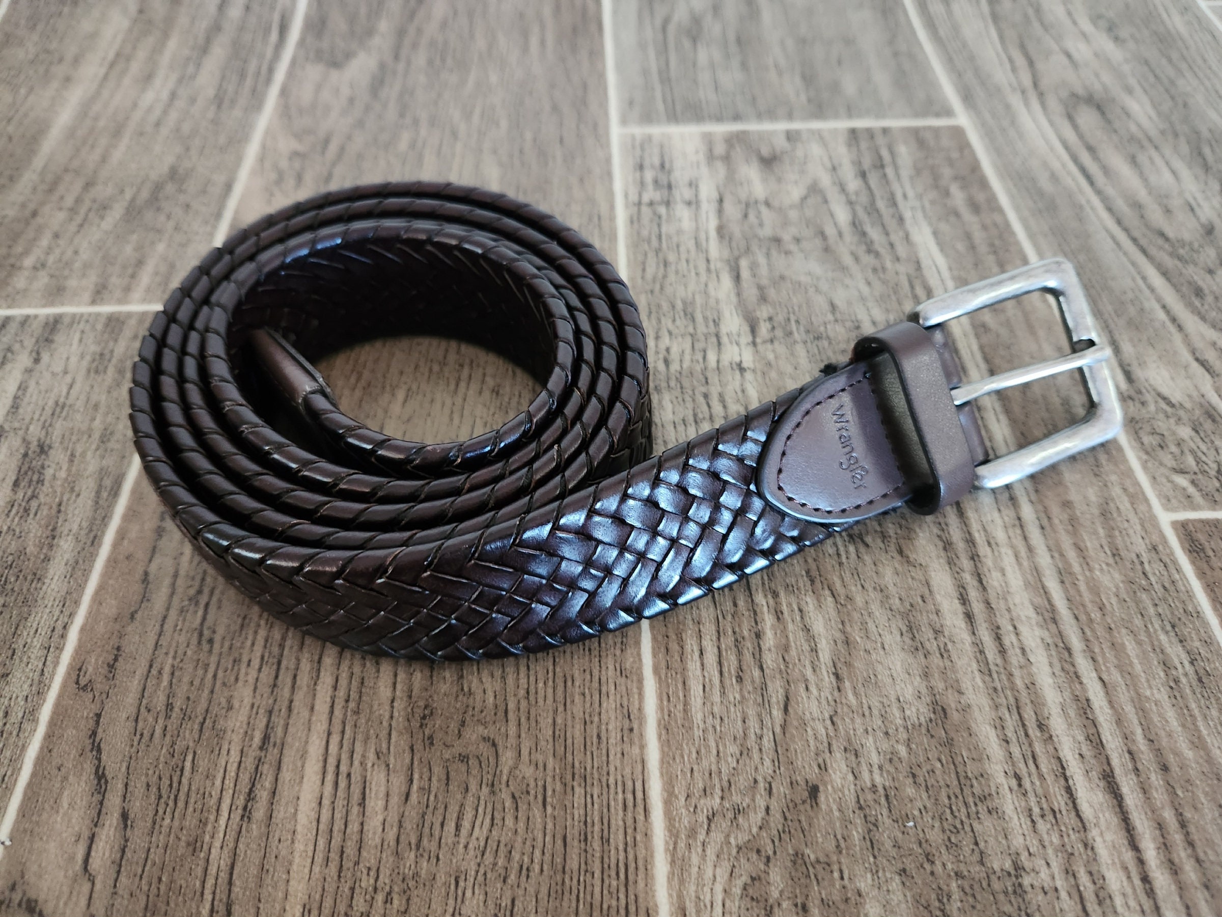 Vintage Wrangler Belt Mens - Etsy