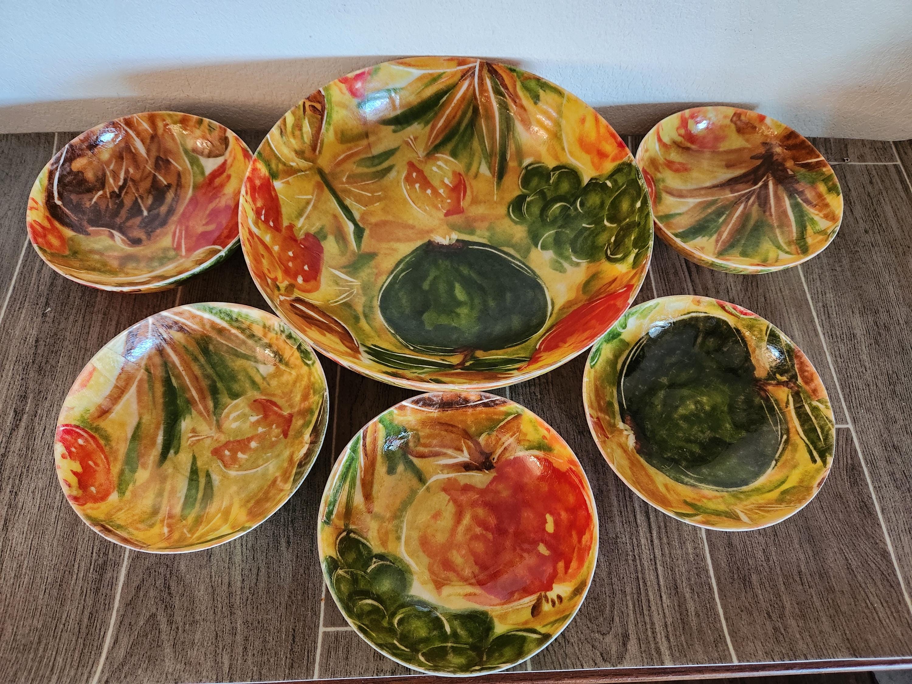 Fiberglass Bowls 70s - Etsy