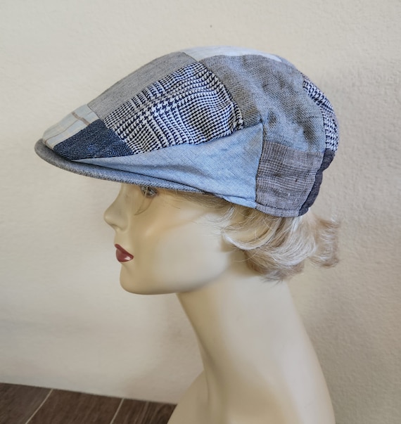 Vintage Patchwork Cap by Hanna-Hats | Irish Linen… - image 2
