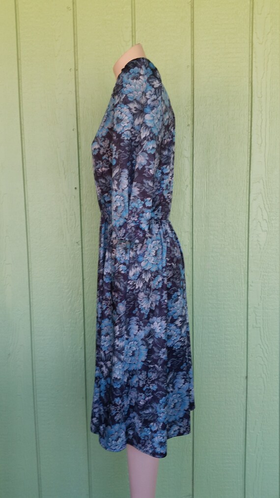 Vintage Floral Dress by Tabby of California, 3/4 … - image 2
