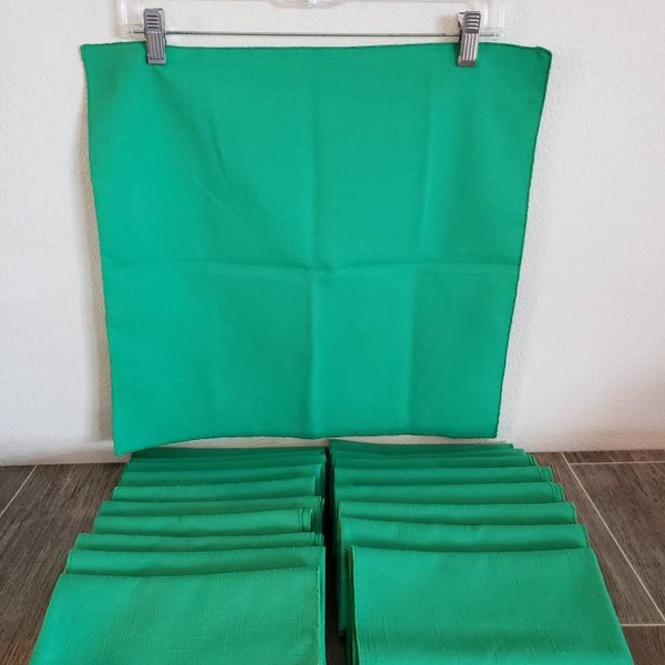 Kelly Green Napkins Etsy
