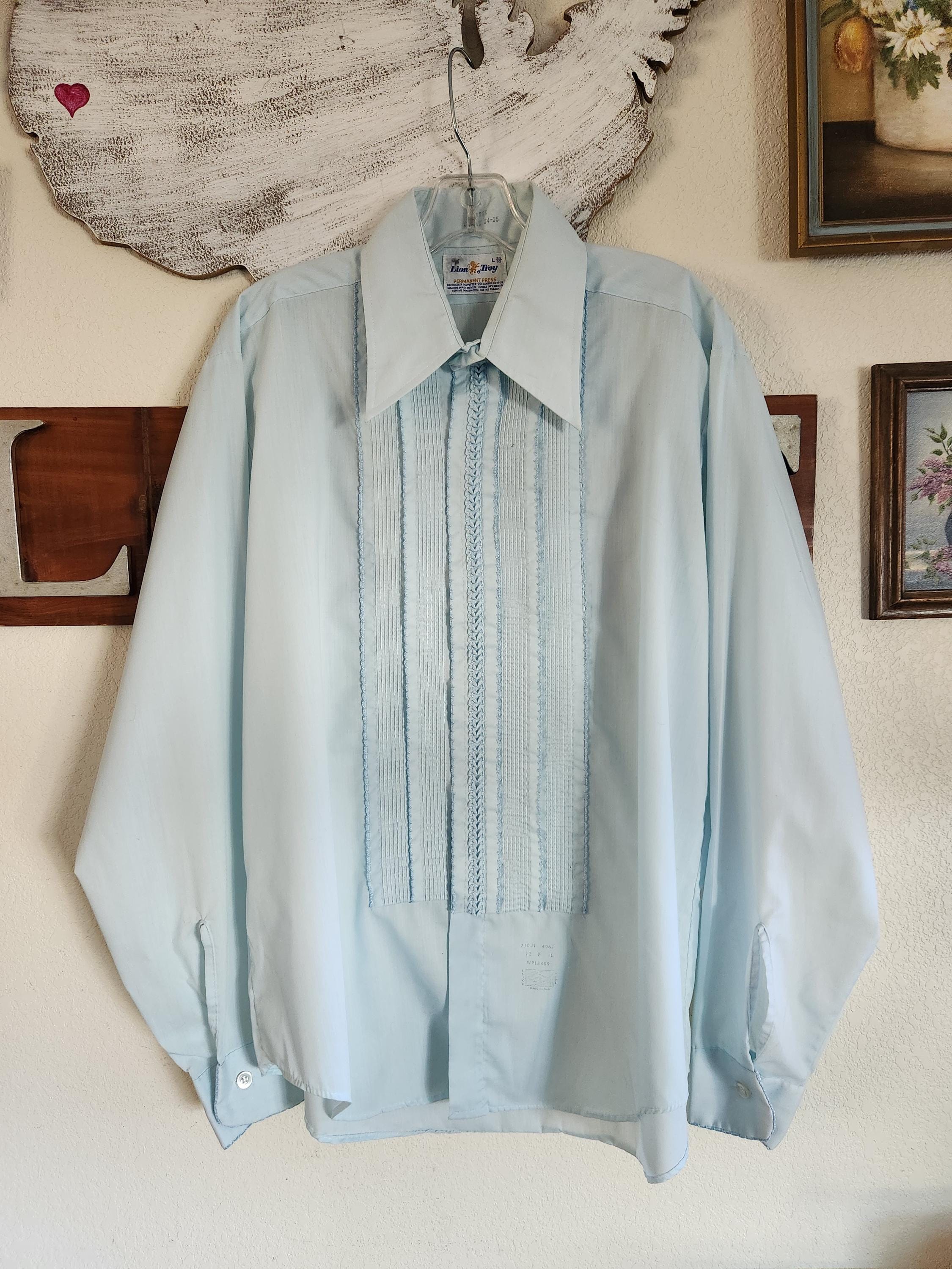 トップス 60-70s Ruffle Front Shirts MENS 60s 70s DISCO RUFFLE SHIRTS ADULTS FANCY DRESS COSTUME