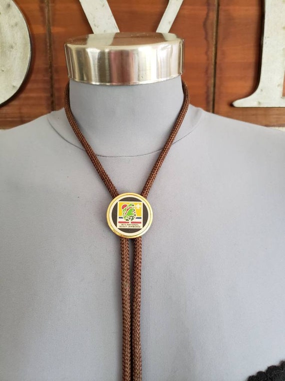 Vintage 1973 International Scout Jamboree Bolo Ti… - image 2