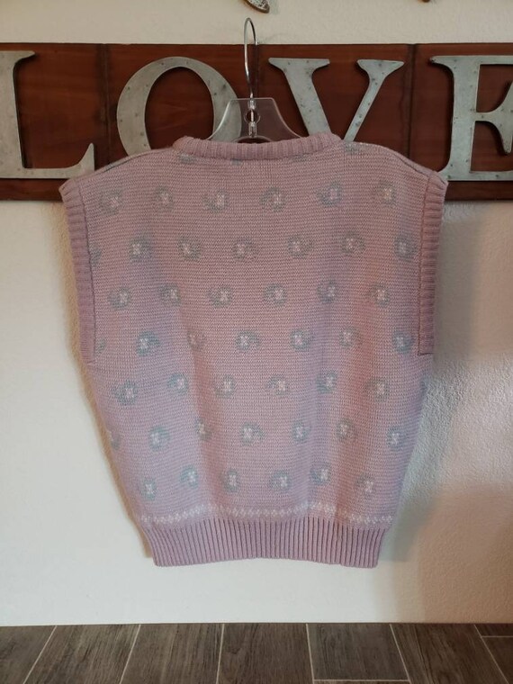 Vintage Bobbie Brooks Pull Over Sweater Vest | Pa… - image 6