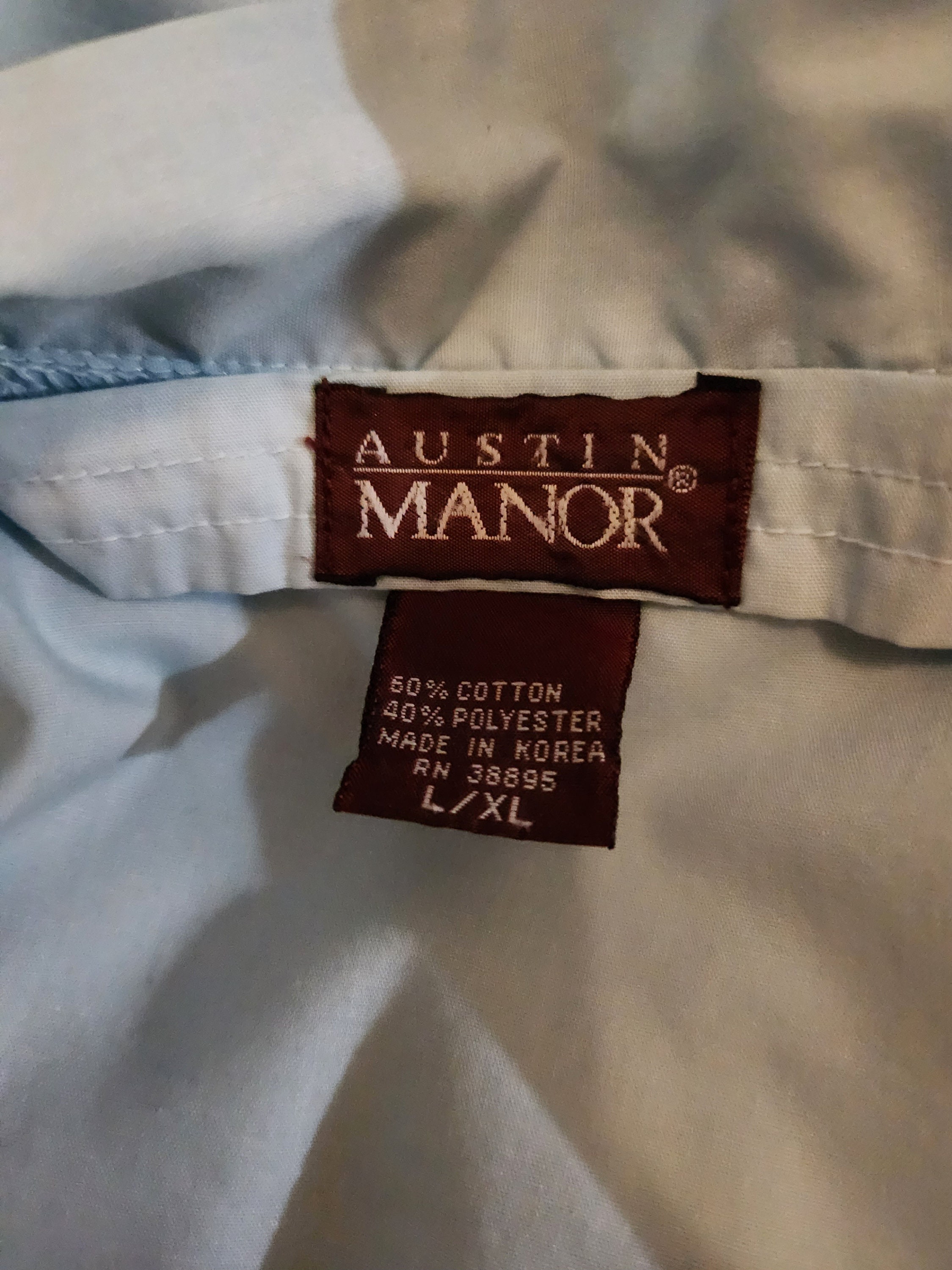 Peignoir decontracte leger vintage avec ceinture pour hommes par Austin Manor Bleu clair avec bordures bleu marine Taille de l etiquette L XL Etsy France