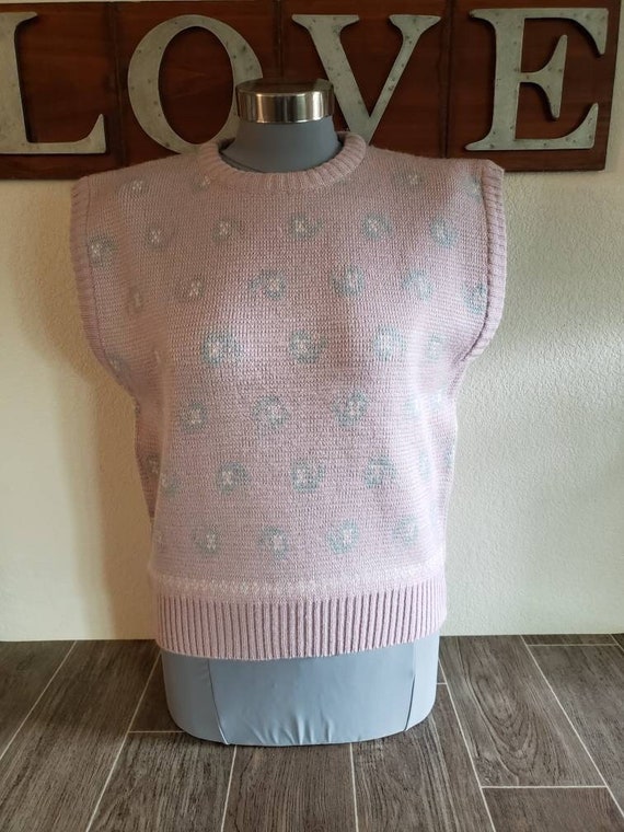 Vintage Bobbie Brooks Pull Over Sweater Vest | Pa… - image 1