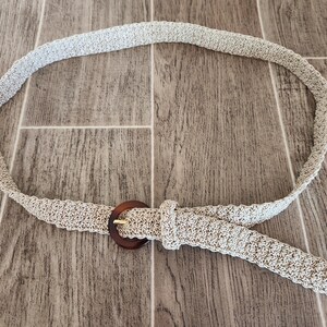 Shell Macrame Belt - Etsy display picture 2