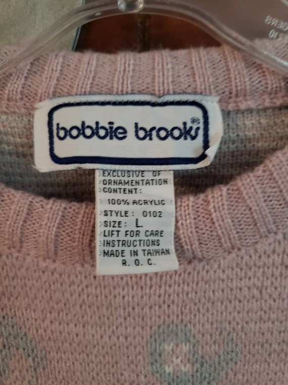Vintage Bobbie Brooks Pull Over Sweater Vest | Pa… - image 8
