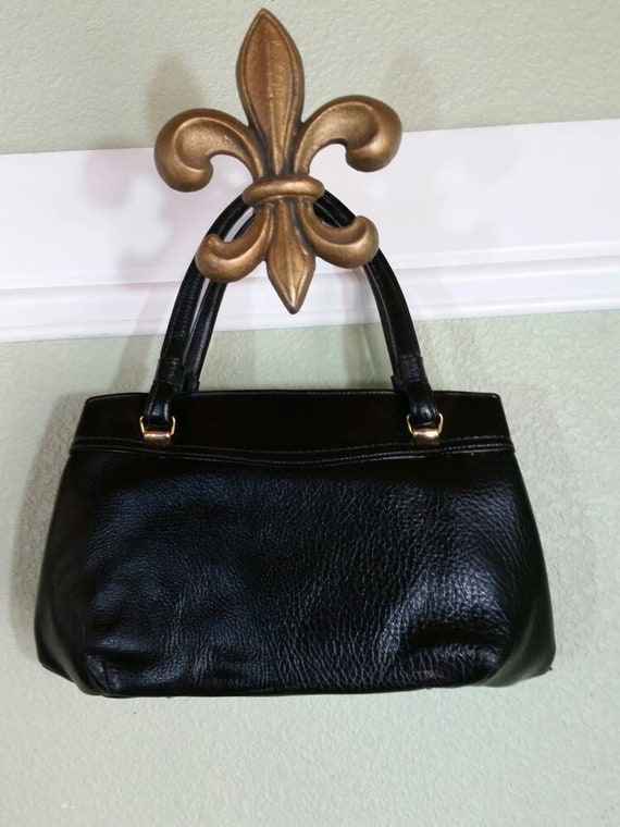 1950s Handbag by Garay, Black Vintage purse, Earl… - image 2