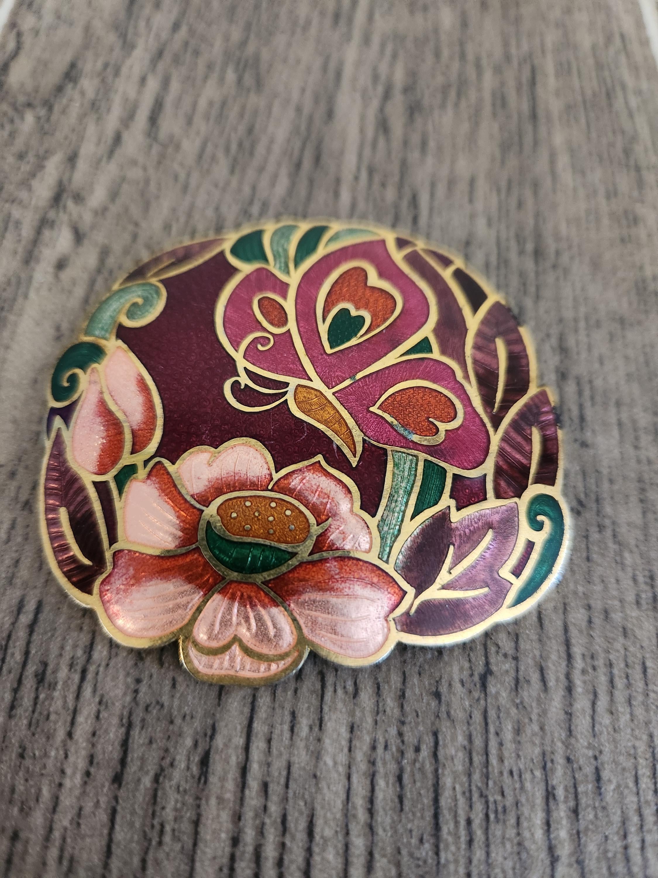 Vintage Cloisonne Chinese Belt Bundle Buckles Belts Flowers Butterflies Unicorn Unicorn Belt Buckle - Etsy main image 4