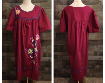 Vintage Muumuu by National | New With Tags Muumuu Dress | Large