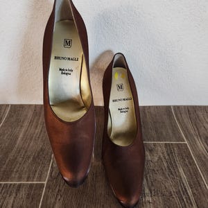 Women Chocolate Brown Pumps - Etsy