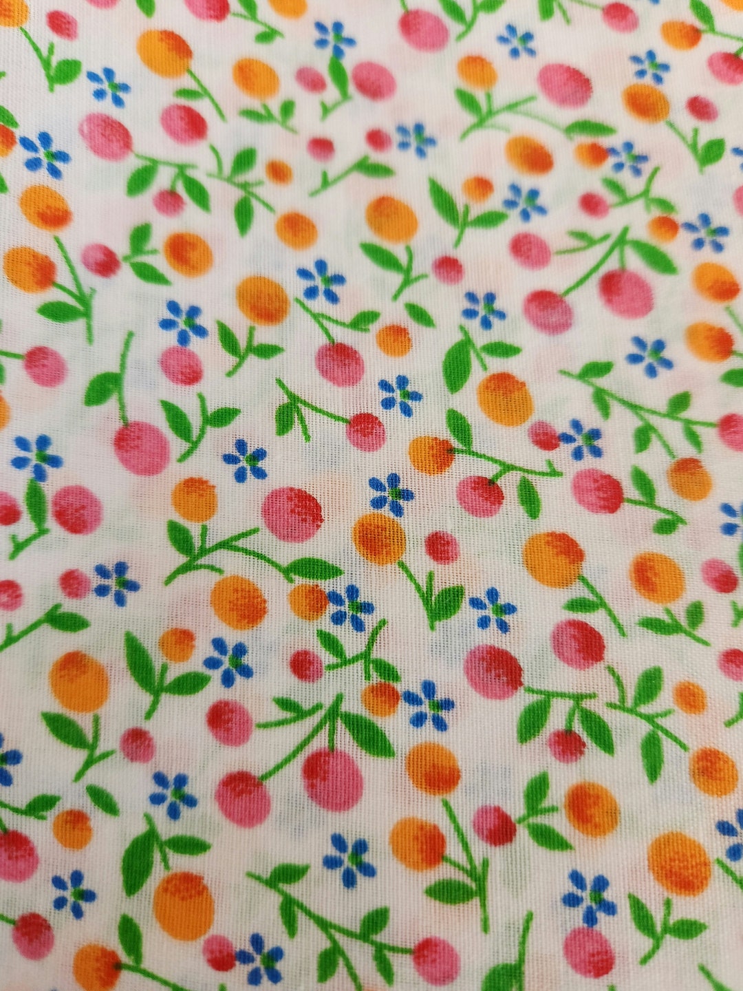 Small Floral Print Name