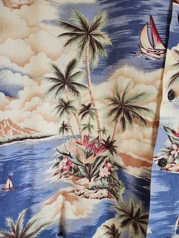 Vintage Men's Hawaiian Shirt by RJC XL | Tropical… - image 3