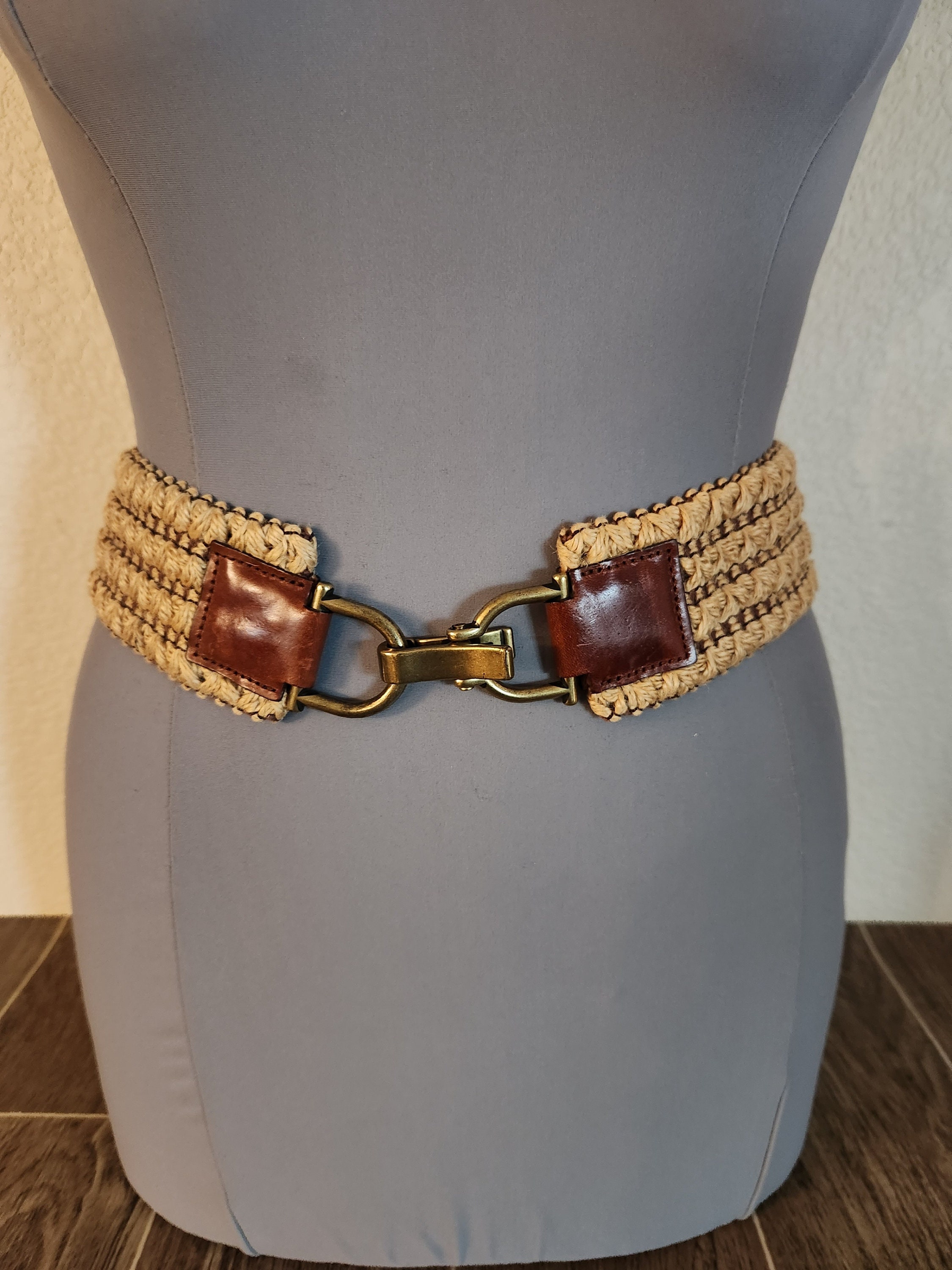 J. Crew Woven Wide Vintage Belt - Etsy