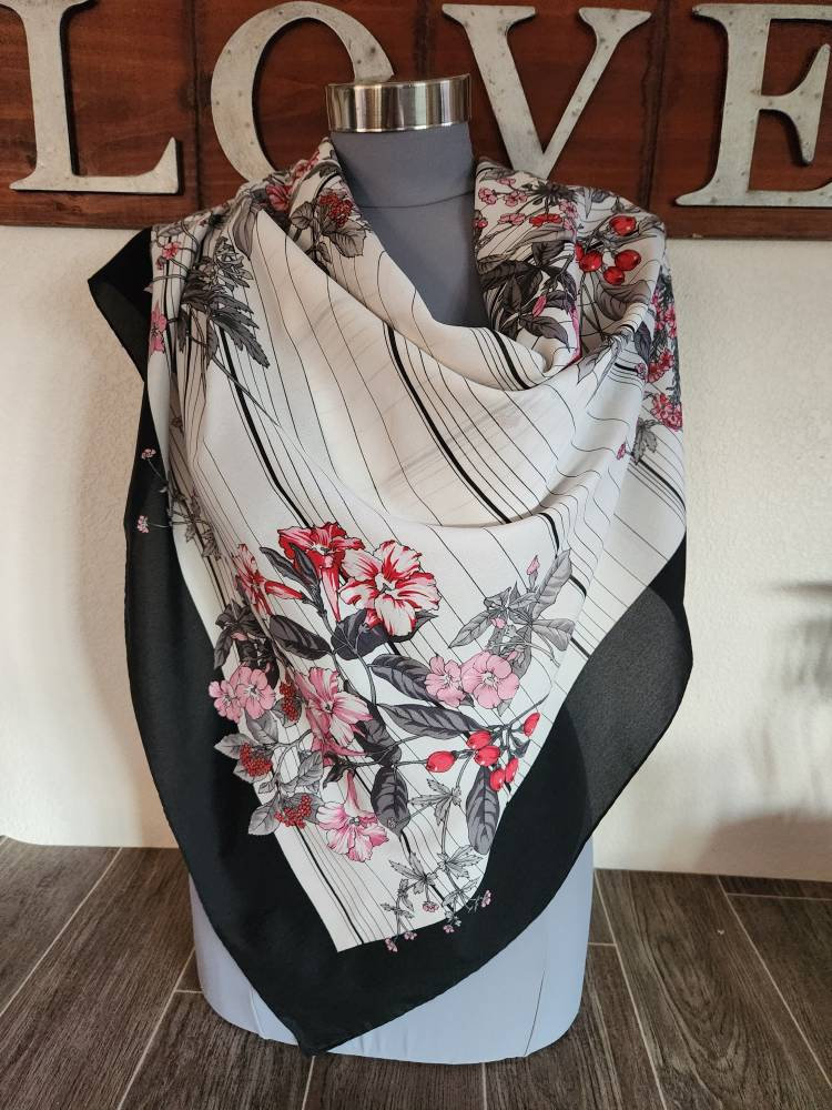 Floral Scarf