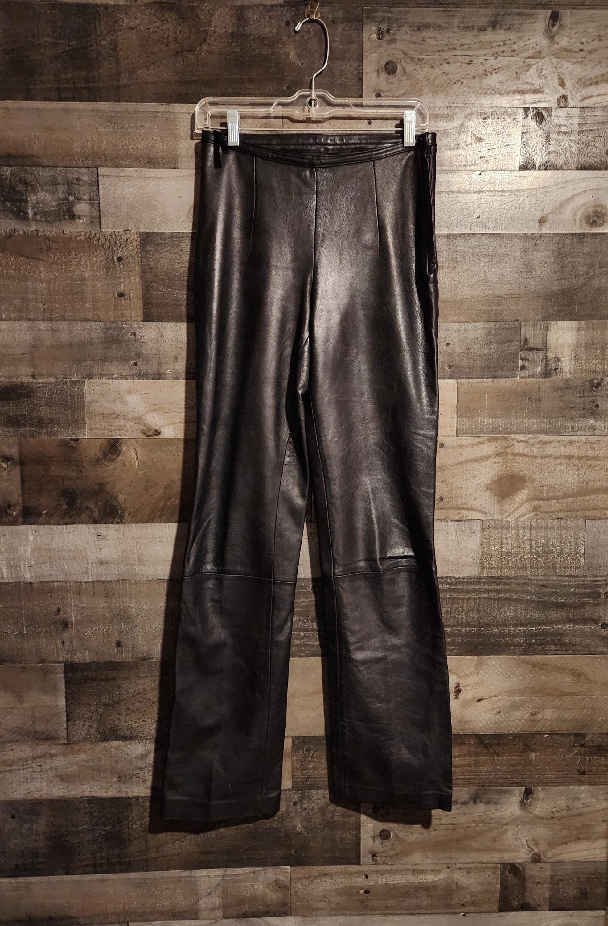 Vintage Leather Pants by Pelle Studio for Wilson's Leather - Black