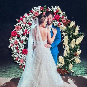 Niestandardowe, ręcznie robione, haftowane zdjęcia