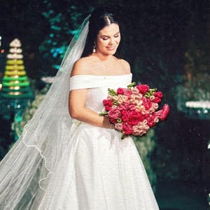 Custom Handmade Photo bouquet Embroidery