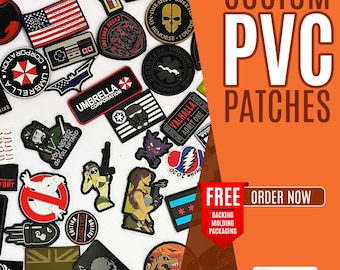 Benutzerdefinierte PVC Moral Patches, taktischer Klettpatch