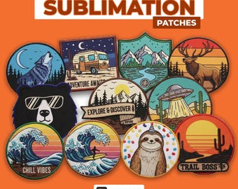 Benutzerdefinierte Sublimationspatches Sublimationspflaster Fotopatch Benutzerdefinierte Patches Benutzerdefiniertes Logo Patch Sublimationsdruck Patches Kundenspezifische Patches