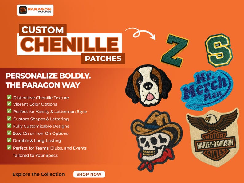 Chenille Patch
