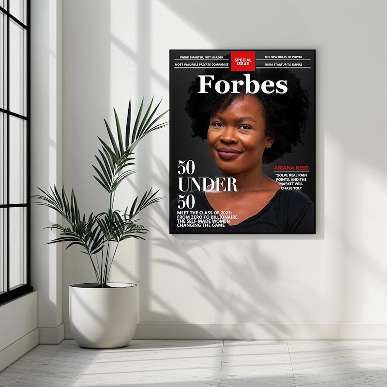 Personalized Magazine Cover,custom Forbes Person of the Year Printed ...