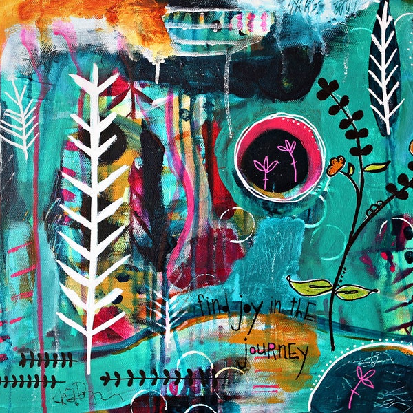 Mixed Media Art - Etsy