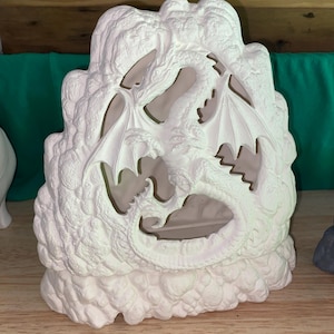 Dragon light ceramic bisque ready to paint