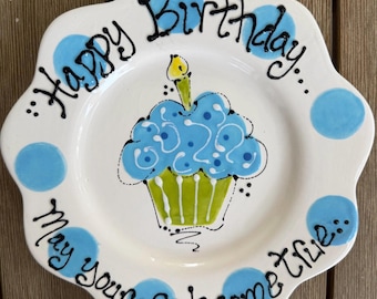Birthday plate