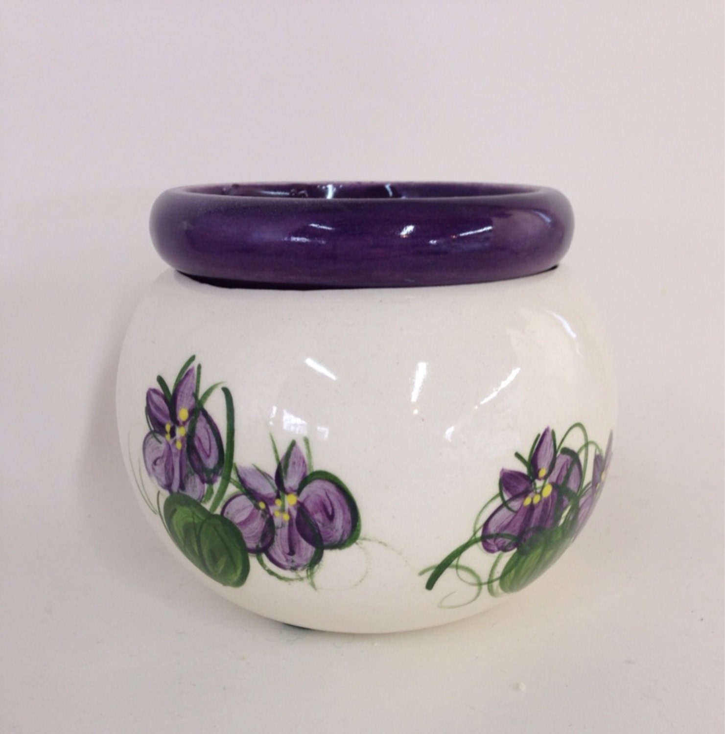 Self watering African violet pot 3 inches original design Etsy