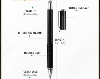 Ayn thor stylus - Solid Aluminum Retro Stylus Custom Made Stylus Small Gaming Pen Tip Stylus Gift Light Accessory to a Handheld Console.