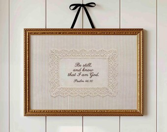 Arte de pared vintage Filipenses 4:13 - Lámina bíblica neutra para mujeres, estilo rústico cristiano imprimible