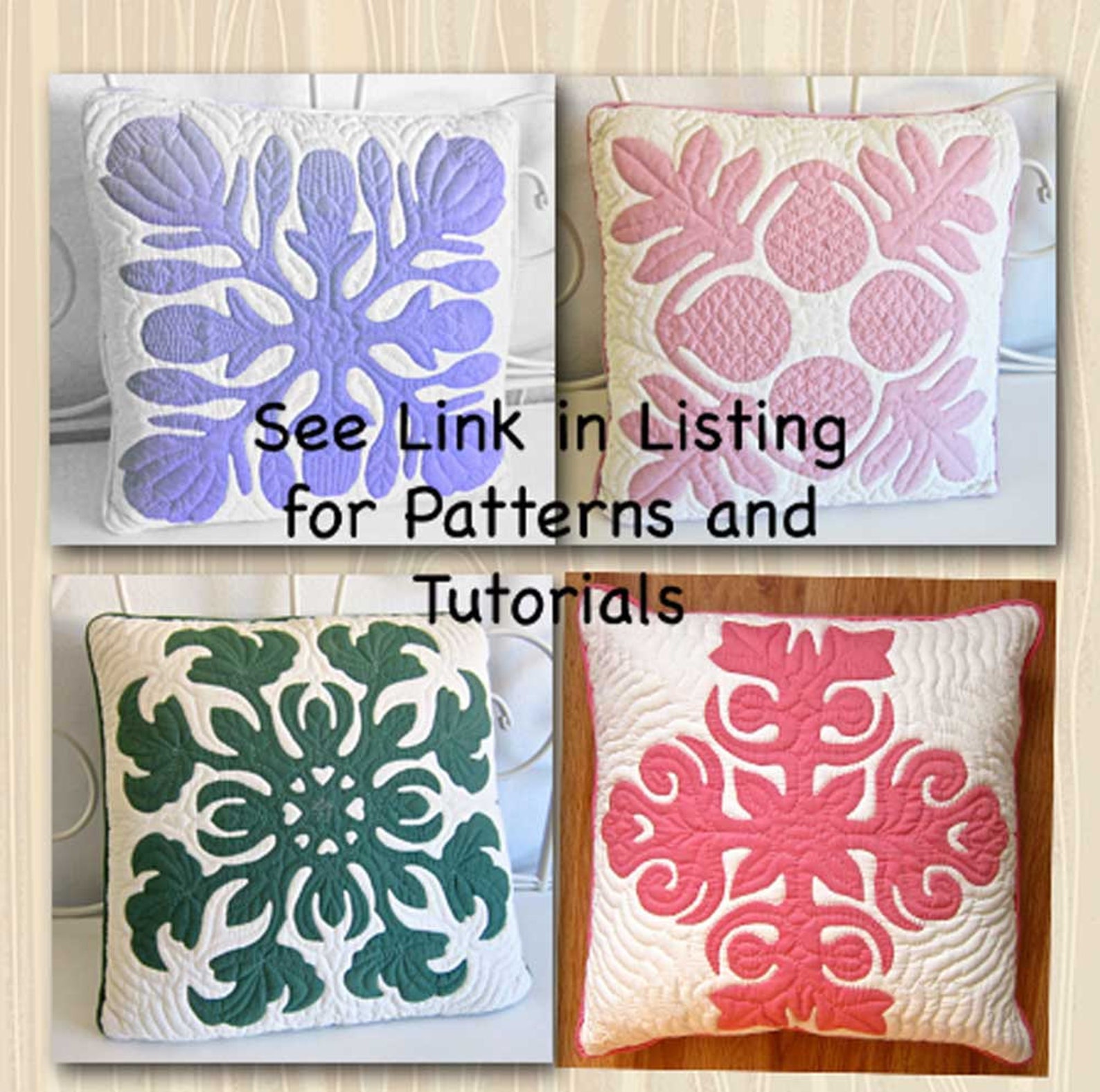 Hawaiian Quilt Block ulu Breadfruit Pattern and Etsy