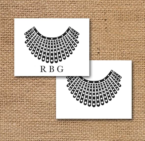 Dissent Collar Graphic Representation 