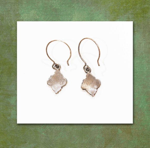 Celtic Dangle Earrings, Silver Celtic Knot With E… - image 4