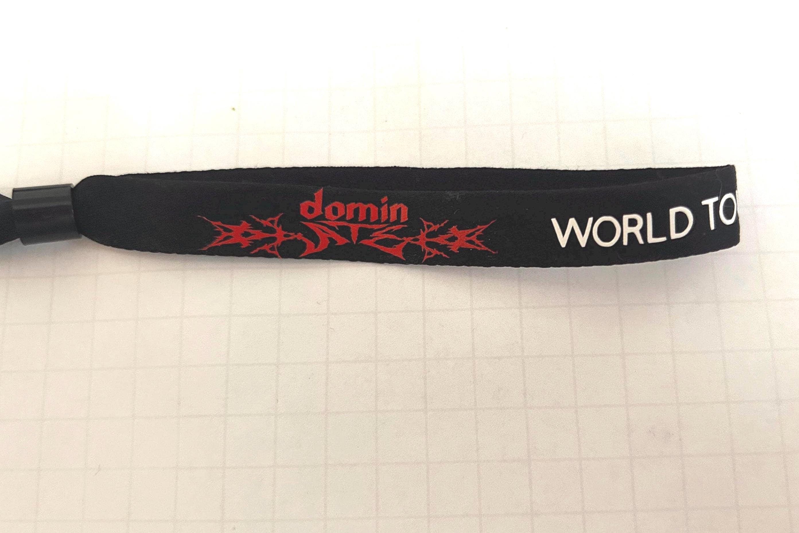Concert bracelet SKZ World Tour DominATE Frankfurt Amsterdam London Madrid Paris Rome