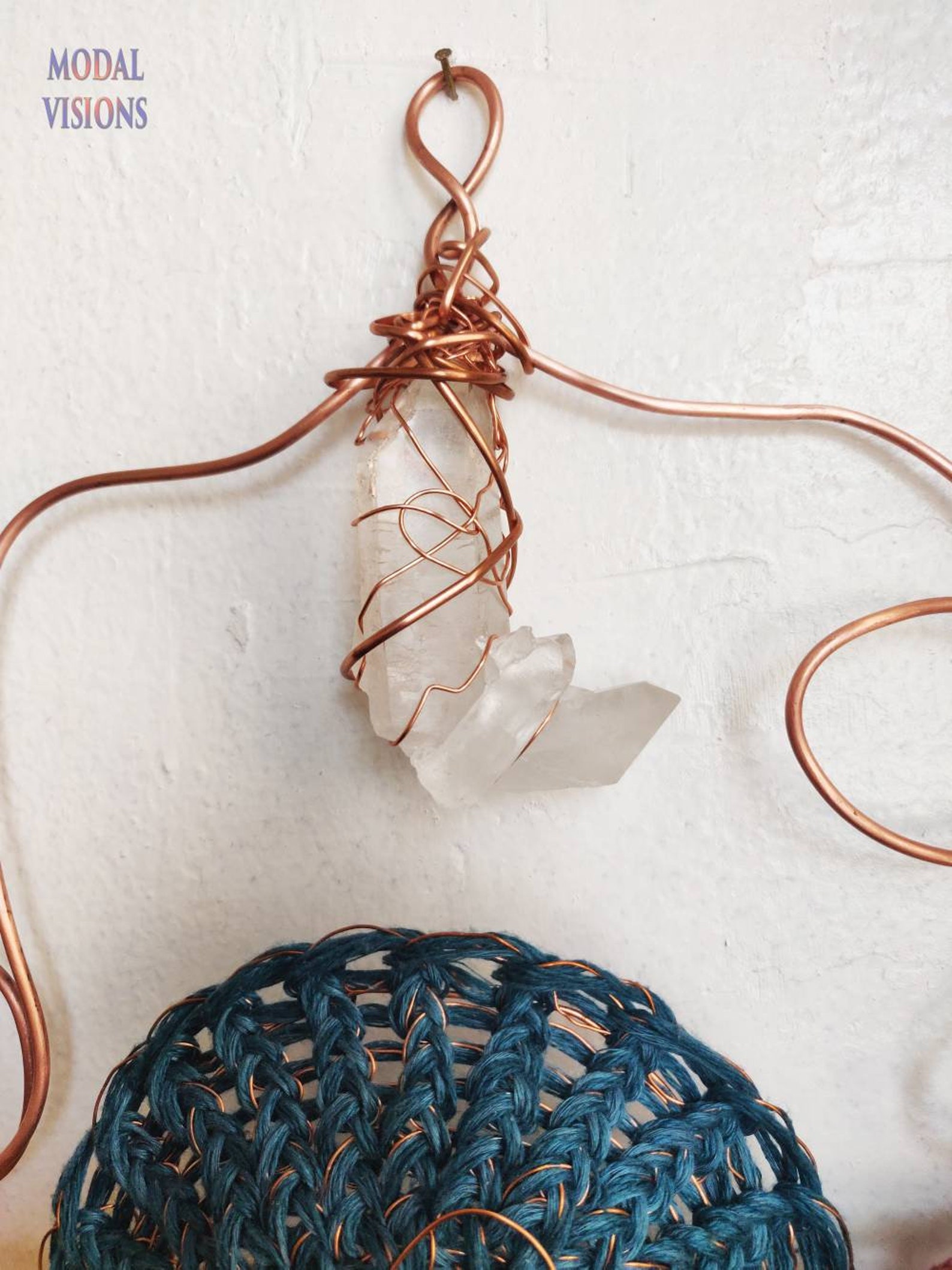 Quartz Handmade Mandala Wall Art Wall Hangings Home Decor Etsy