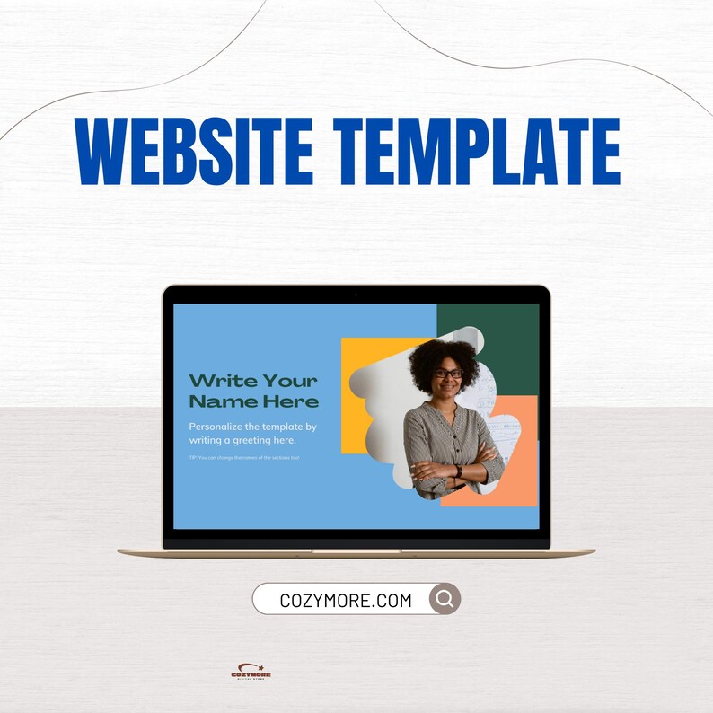 Canva Website Template: Coach & Small Business Landing Page (PDF ...