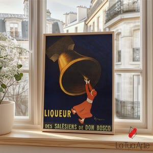 Angelus Liquor Poster, Vintage Bar Wall Decor, Retro Wall Art, Vintage Poster, Vintage Alcohol Poster, Vintage Wall Decor, Beverage Poster