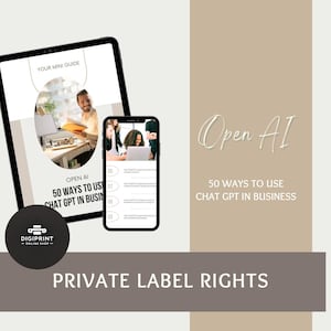 50 Ways to use ChatGPT IN business (PLR included)